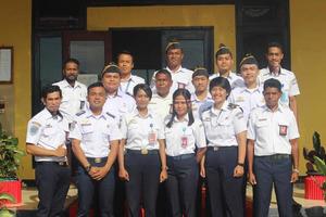 Atambua, Nusa Tenggara Timur, 2022 A group of people who have the spirit of nationalism photo