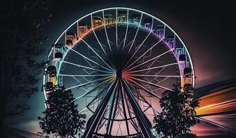 Ferris wheel. . photo