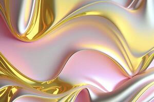 Abstract trendy holographic background. . photo