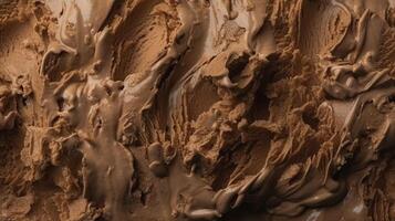 Chocolate ice cream texture. . photo