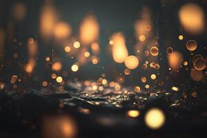 Abstract background, bokeh background illustration, photo