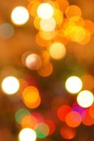 Abstract background with blurred colored lights photo