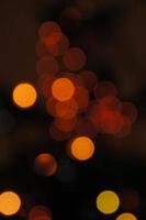 Abstract background with blurred colored lights photo