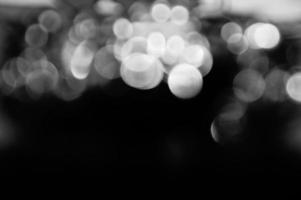 background white and black  bokeh photo