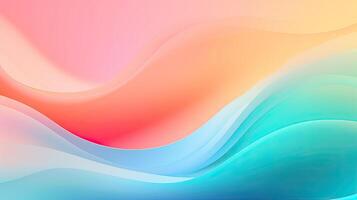 gradient abstract background, Colorful pastel design, Illustration photo