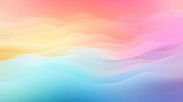 gradient abstract background, Colorful pastel design, Illustration photo