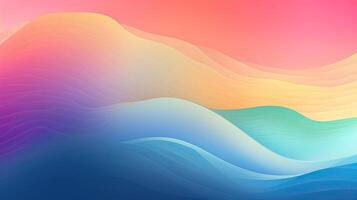 gradient abstract background, Colorful pastel design, Illustration photo