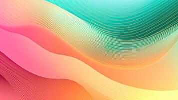 gradient abstract background, Colorful pastel design, Illustration photo