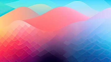 gradient abstract background, Colorful pastel design, Illustration photo