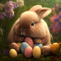 Happy Easter eggs easter bunny 4K HD Images for Wallpaper and easter wishes photo