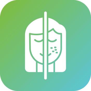 Hyperpigmentation Vector Icon Style