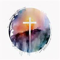 Good Friday Background Image Religious Cross photo