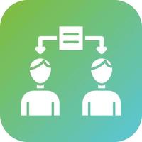 Information Sharing Vector Icon Style