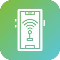 Wifi Tethering Vector Icon Style