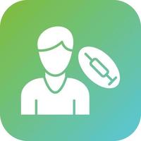 Drug Addiction Vector Icon Style