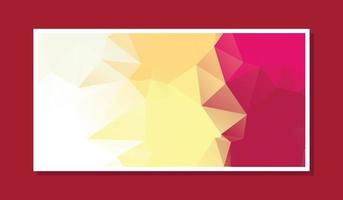 Abstract Color Polygon Background Design, Abstract Geometric Origami Style With Gradient vector