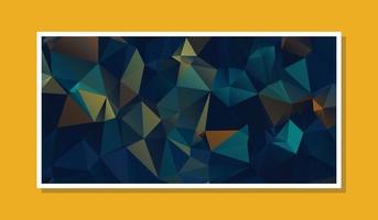 Abstract Color Polygon Background Design, Abstract Geometric Origami Style With Gradient vector