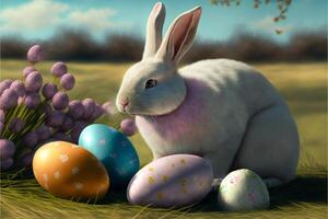 Happy Easter eggs easter bunny 4K HD Images for Wallpaper and easter wishes photo