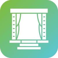 Film Set Vector Icon Style