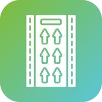 Pit Stop Vector Icon Style