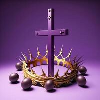 Good Friday Background Image Religious Cross photo