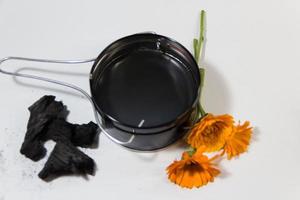 depilatory wax with activated carbon photo