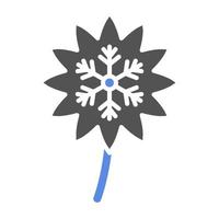 Dandelion Vector Icon Style