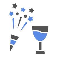 Party Conversation Vector Icon Style