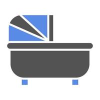 Carrycot Vector Icon Style