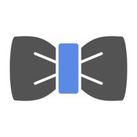 Bow Tie Vector Icon Style