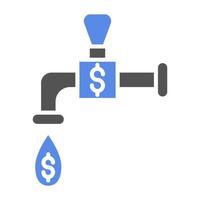 Liquidity Vector Icon Style