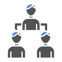 Group Leader Vector Icon Style
