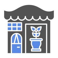 Plant Shop Vector Icon Style