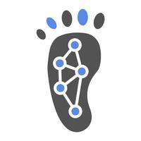 Reflexology Vector Icon Style