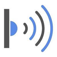 Infrared Sensor Vector Icon Style