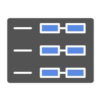 Schedule Vector Icon Style