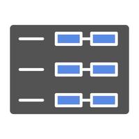 Schedule Vector Icon Style