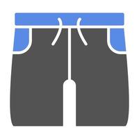 Shorts Vector Icon Style