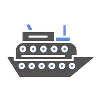 Cruise Vector Icon Style