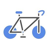 Bicycle Vector Icon Style