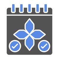 Spa Booking Vector Icon Style