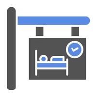 Room Availability Vector Icon Style