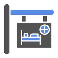 Hotel Capacity Vector Icon Style