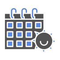 Schedule Day Vector Icon Style