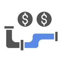 Pipeline Vector Icon Style