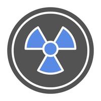 Radiation Vector Icon Style