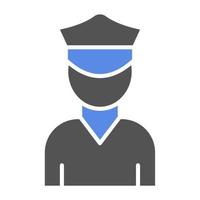 Gate Keeper Vector Icon Style