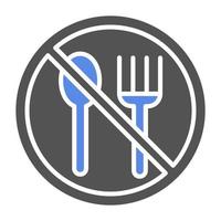 Hunger Strike Vector Icon Style