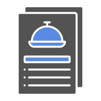 Complimentary Meal Vector Icon Style