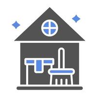 Spring Cleaning Vector Icon Style